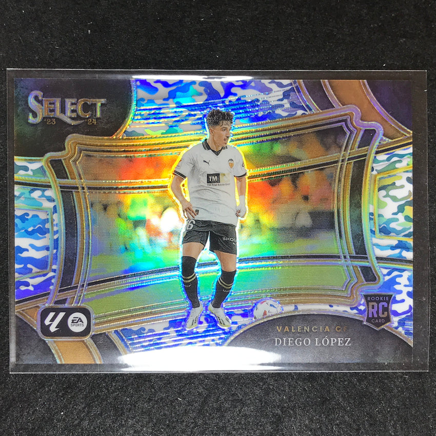 2023-24 Select La Liga DIEGO LOPEZ Field Level Rookie Winter Camo 69/99 #248