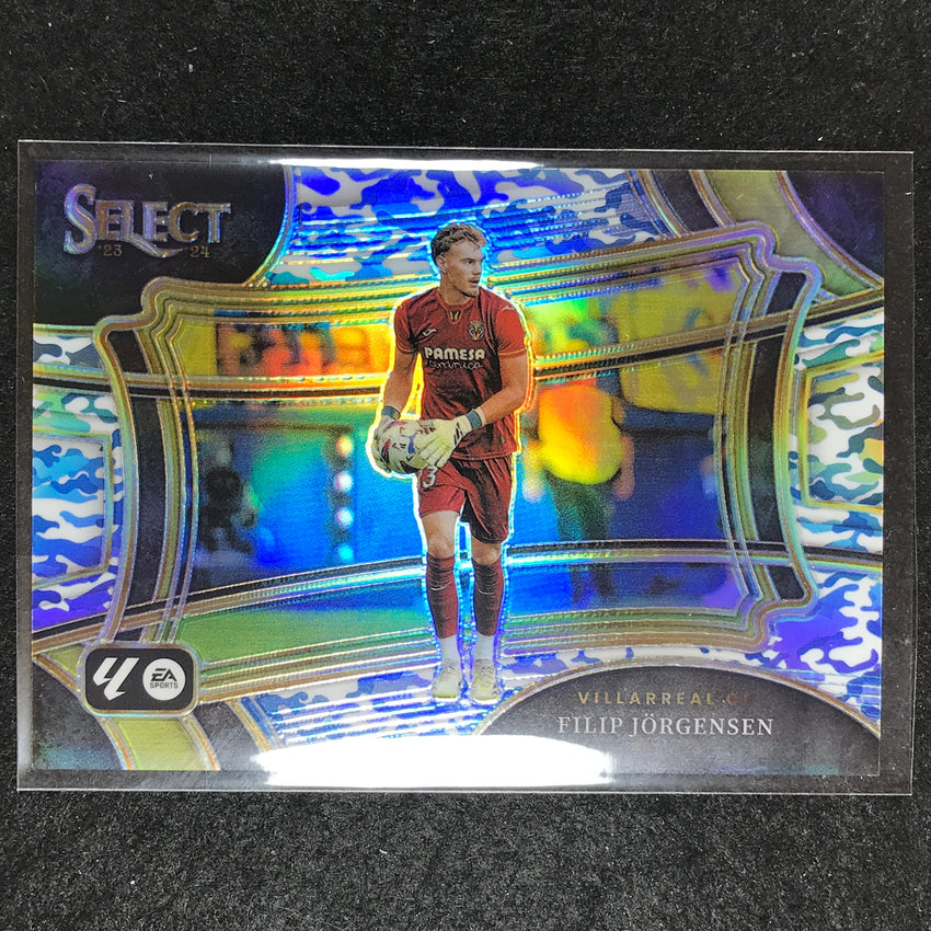2023-24 Select La Liga FILIP JORGENSEN Field Level Winter Camo 42/99 #250