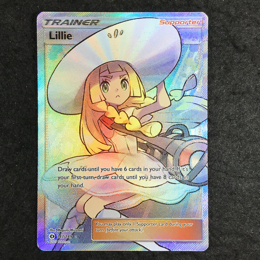 (A) FULL ART Lillie - 147/149 - Ultra Rare - Sun and Moon Base Set (A)