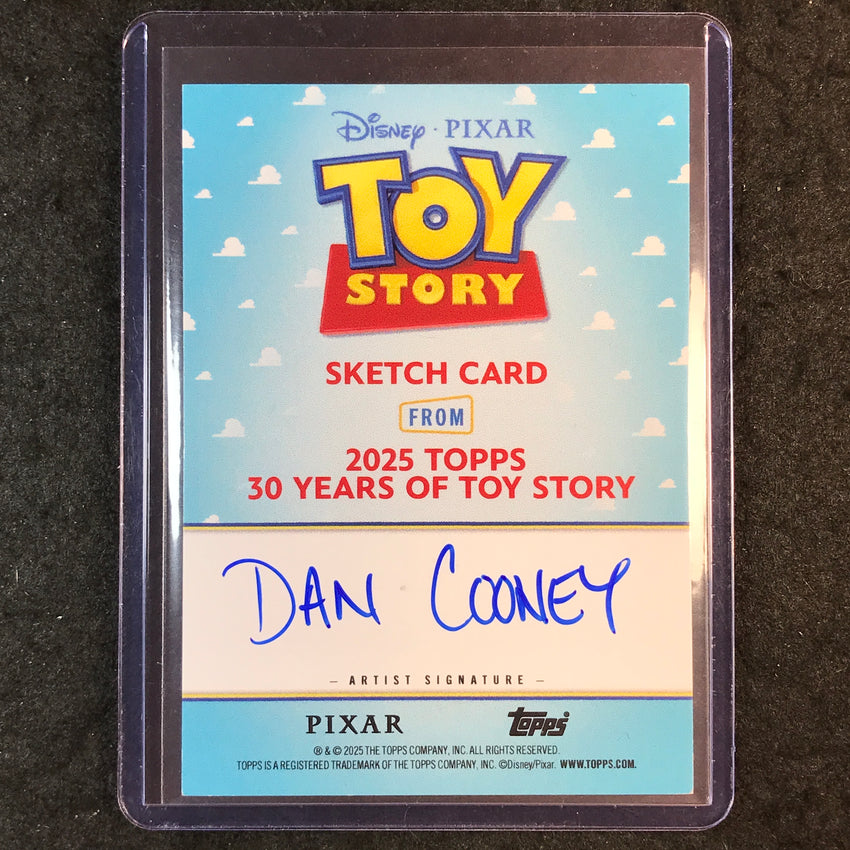 2025 Topps Toy Story LOTSO Artist Sketch 1/1 DAN COONEY