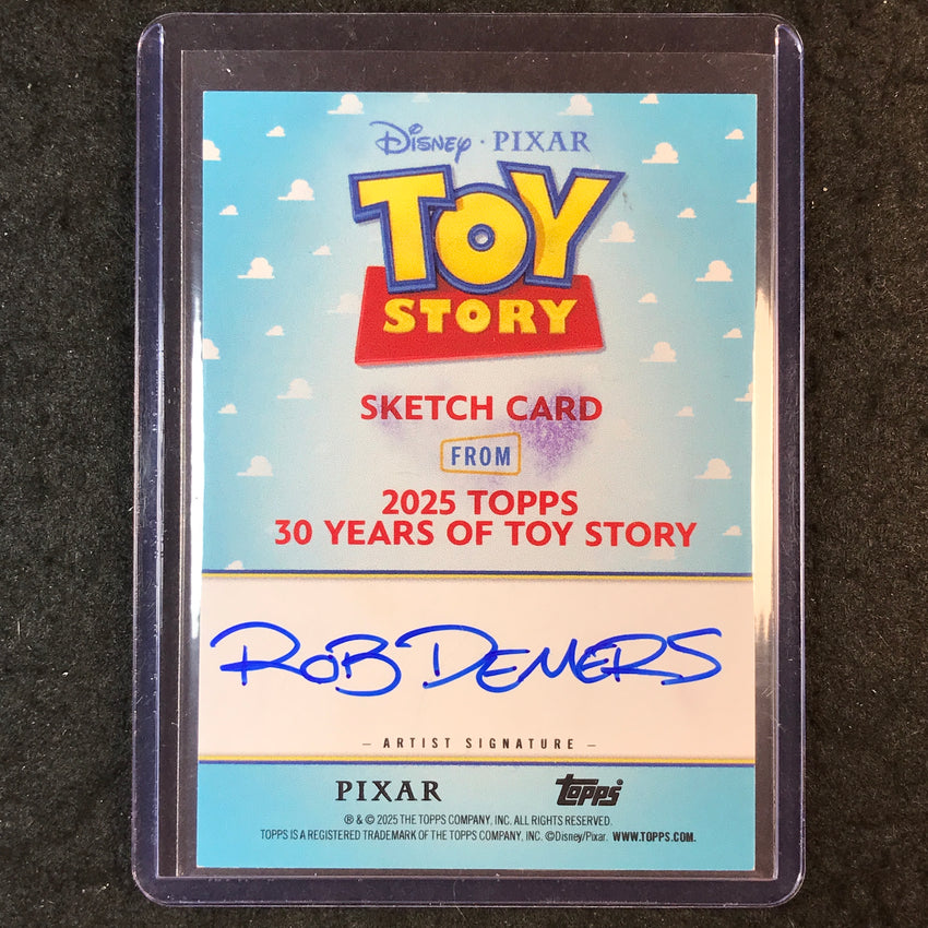 2025 Topps Toy Story LOTSO Artist Sketch 1/1 ROB DEMERS