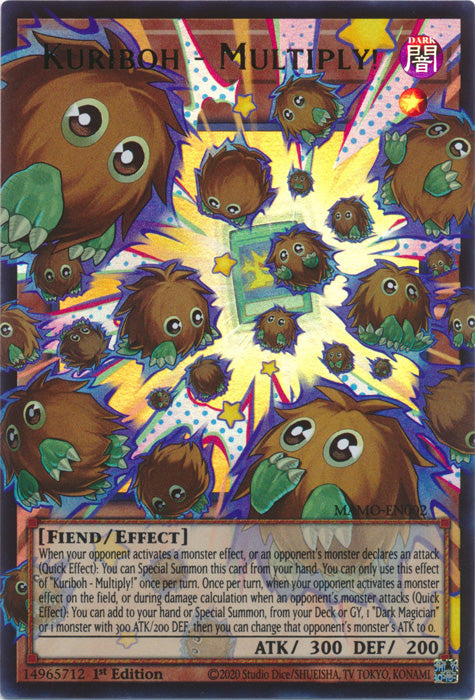 [OVERFRAME] Kuriboh - Multiply! - (MAMO-EN002) - Ultra Rare - Magnificent Monsters