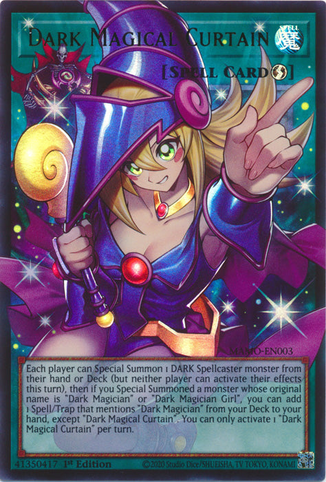 [OVERFRAME] Dark Magical Curtain - (MAMO-EN003) - Ultra Rare - Magnificent Monsters