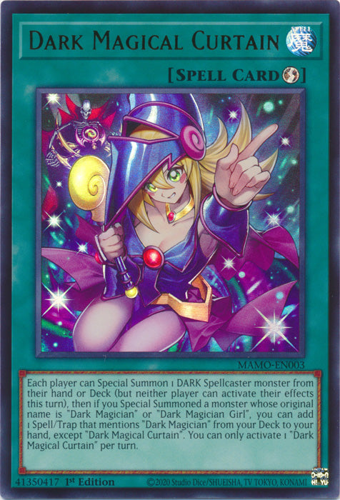Dark Magical Curtain - (MAMO-EN003) - Ultra Rare - Magnificent Monsters