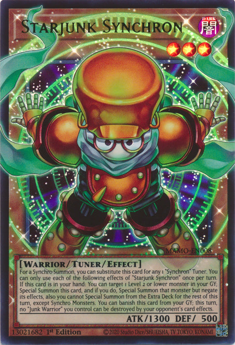 [OVERFRAME] Starjunk Synchron - (MAMO-EN008) - Ultra Rare - Magnificent Monsters