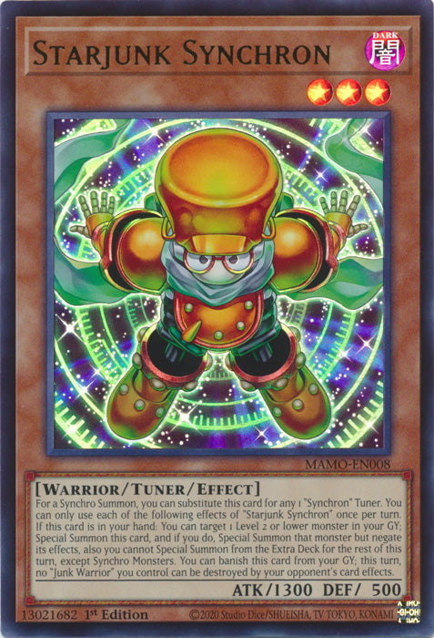 Starjunk Synchron - (MAMO-EN008) - Ultra Rare - Magnificent Monsters