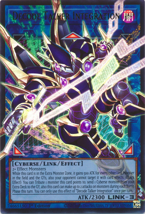 [OVERFRAME] Decode Talker Integration - (MAMO-EN016) - Ultra Rare - Magnificent Monsters