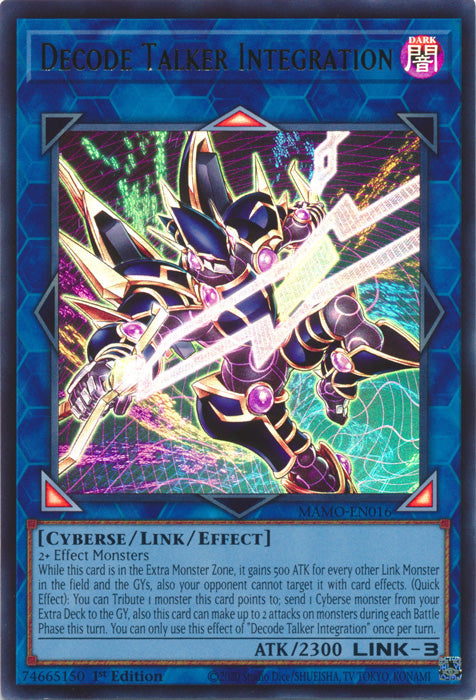 Decode Talker Integration - (MAMO-EN016) - Ultra Rare - Magnificent Monsters