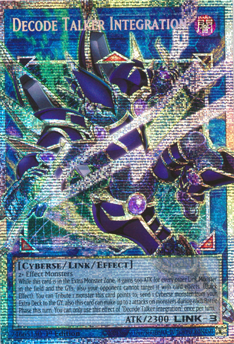 [OVERFRAME] Decode Talker Integration - (MAMO-EN016) - Starlight Rare - Magnificent Monsters