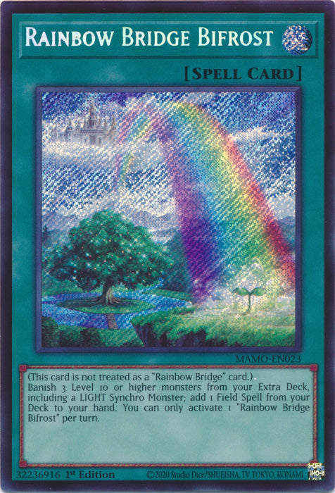 Rainbow Bridge Bifrost  - (MAMO-EN023) - Secret Rare - Magnificent Monsters