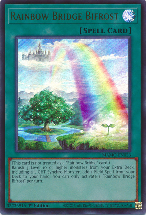 Rainbow Bridge Bifrost - (MAMO-EN023) - Ultra Rare - Magnificent Monsters