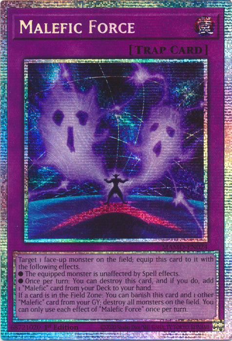 Malefic Force  - (MAMO-EN024) - Starlight Rare - Magnificent Monsters