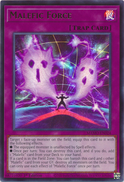 Malefic Force - (MAMO-EN024) - Ultra Rare - Magnificent Monsters