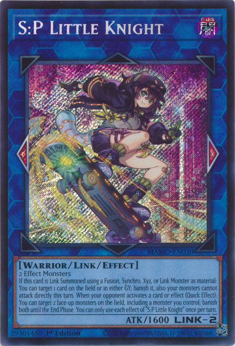 S:P Little Knight  - (MAMO-EN030) - Secret Rare - Magnificent Monsters
