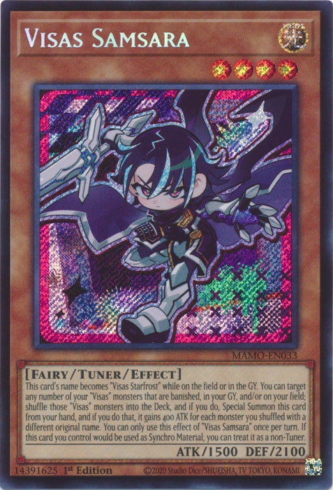 Visas Samsara  - (MAMO-EN033) - Secret Rare - Magnificent Monsters