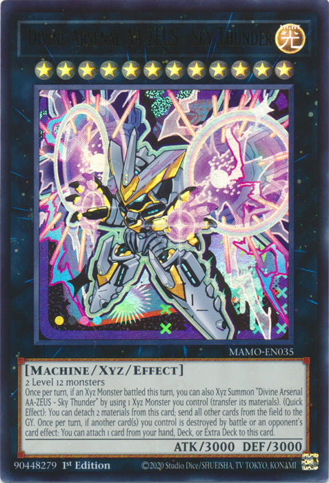 Divine Arsenal AA-ZEUS - Sky Thunder - (MAMO-EN035) - Ultra Rare - Magnificent Monsters