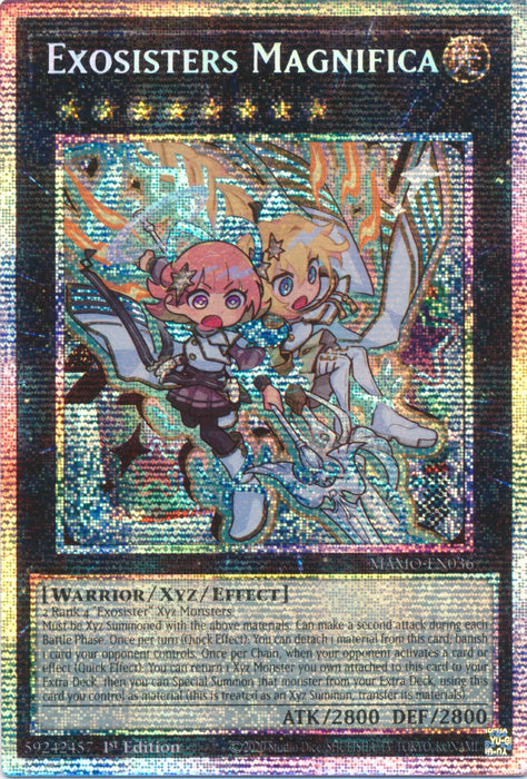 Exosisters Magnifica  - (MAMO-EN036) - Starlight Rare - Magnificent Monsters