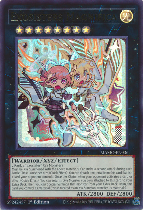 Exosisters Magnifica - (MAMO-EN036) - Ultra Rare - Magnificent Monsters