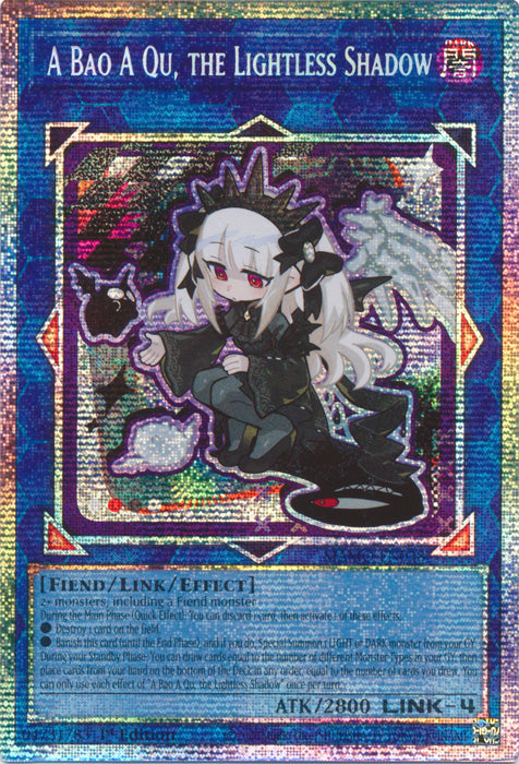 A Bao A Qu, the Lightless Shadow  - (MAMO-EN038) - Starlight Rare - Magnificent Monsters