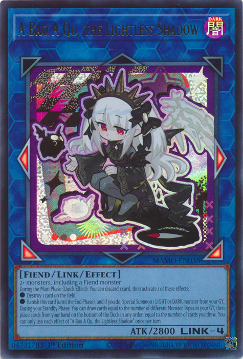A Bao A Qu, the Lightless Shadow - (MAMO-EN038) - Ultra Rare - Magnificent Monsters