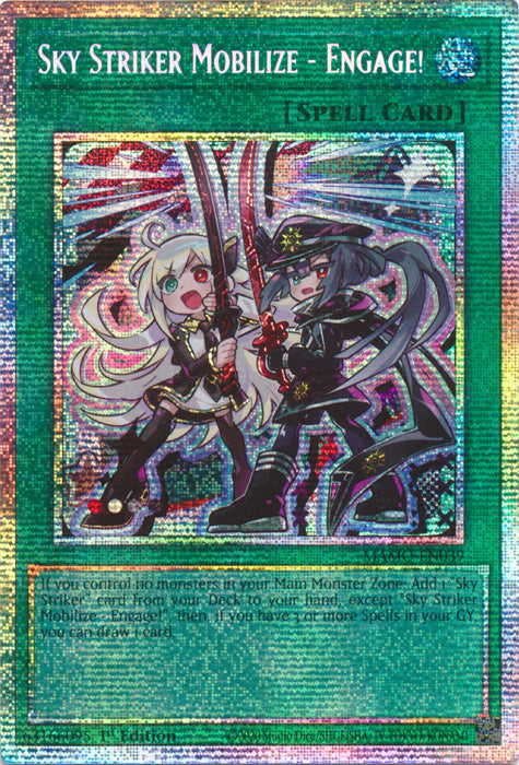 Sky Striker Mobilize - Engage!  - (MAMO-EN039) - Starlight Rare - Magnificent Monsters