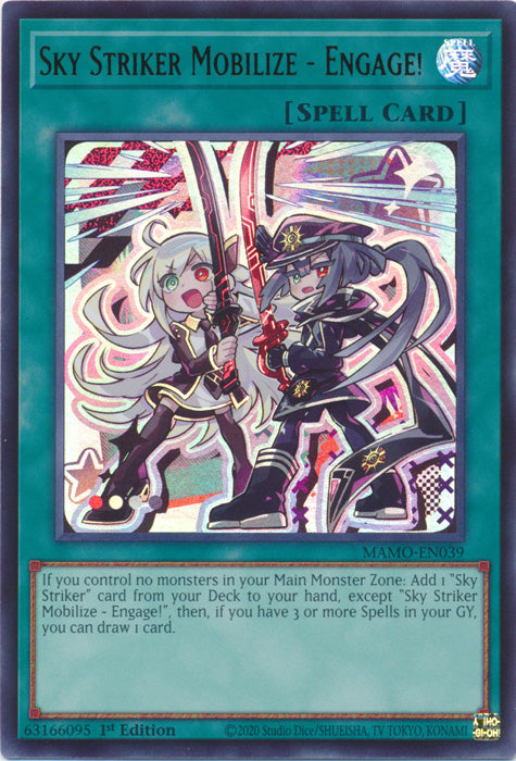 Sky Striker Mobilize - Engage! - (MAMO-EN039) - Ultra Rare - Magnificent Monsters