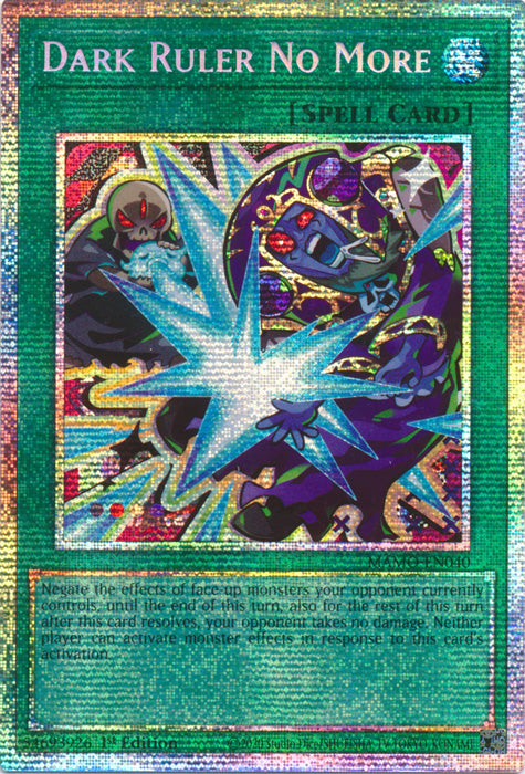 Dark Ruler No More  - (MAMO-EN040) - Starlight Rare - Magnificent Monsters