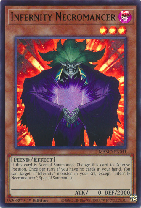 Infernity Necromancer - (MAMO-EN041) - Ultra Rare - Magnificent Monsters