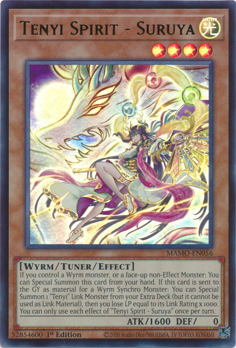 Tenyi Spirit - Suruya - (MAMO-EN056) - Ultra Rare - Magnificent Monsters