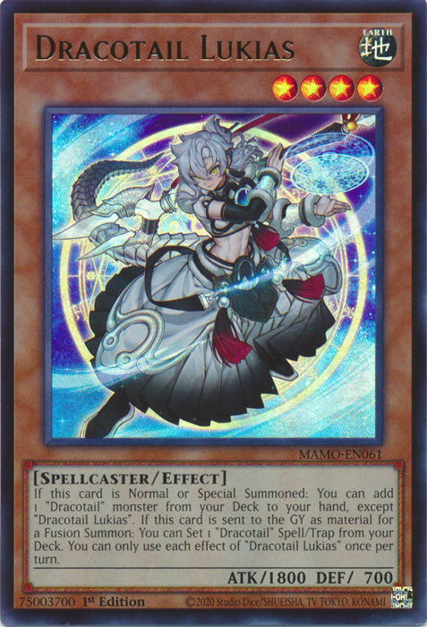 Dracotail Lukias - (MAMO-EN061) - Ultra Rare - Magnificent Monsters