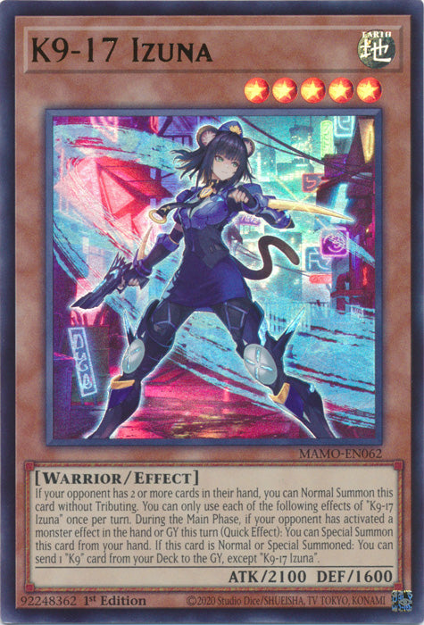 K9-17 Izuna - (MAMO-EN062) - Ultra Rare - Magnificent Monsters
