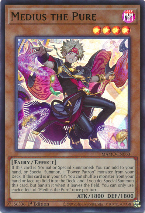 Medius the Pure - (MAMO-EN063) - Ultra Rare - Magnificent Monsters