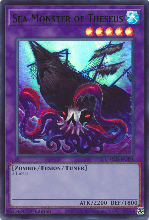 Sea Monster of Theseus - (MAMO-EN071) - Ultra Rare - Magnificent Monsters