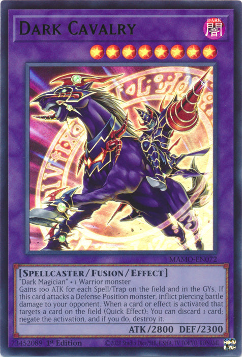 Dark Cavalry - (MAMO-EN072) - Ultra Rare - Magnificent Monsters