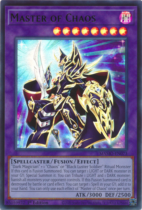 Master of Chaos - (MAMO-EN073) - Ultra Rare - Magnificent Monsters