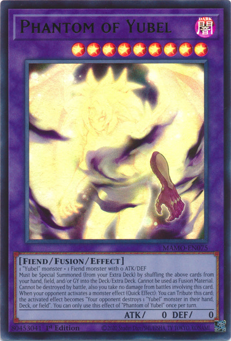 Phantom of Yubel - (MAMO-EN075) - Ultra Rare - Magnificent Monsters