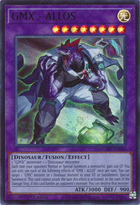 GMX - ALLOS - (MAMO-EN080) - Ultra Rare - Magnificent Monsters