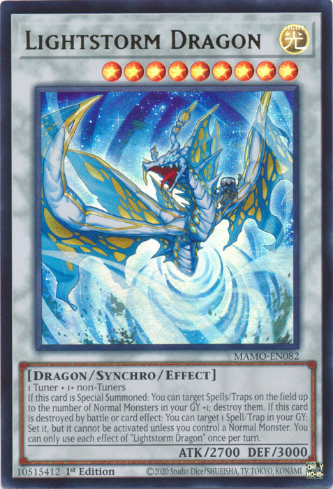 Lightstorm Dragon - (MAMO-EN082) - Ultra Rare - Magnificent Monsters
