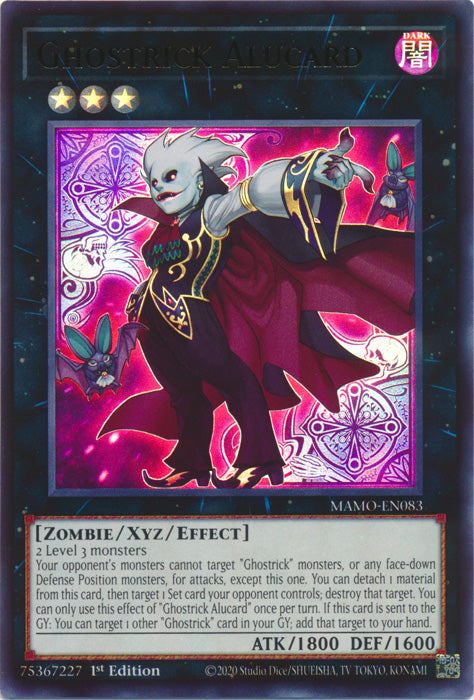 Ghostrick Alucard - (MAMO-EN083) - Ultra Rare - Magnificent Monsters
