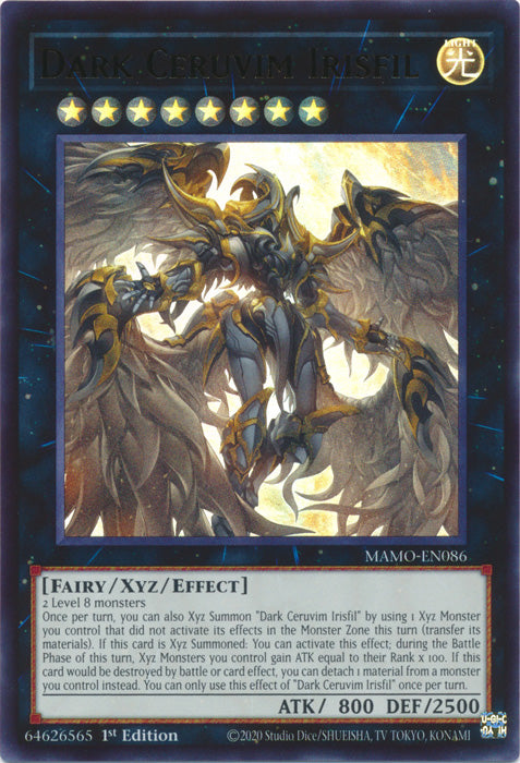 Dark Ceruvim Irisfil - (MAMO-EN086) - Ultra Rare - Magnificent Monsters