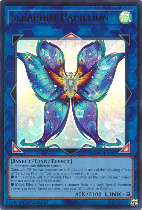 Seraphim Papillion - (MAMO-EN087) - Ultra Rare - Magnificent Monsters