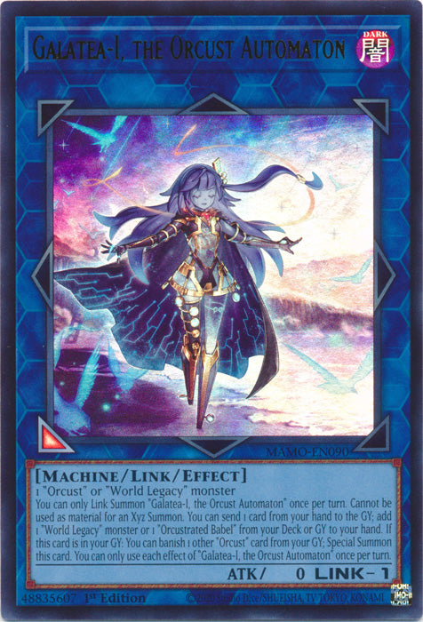Galatea-I, the Orcust Automaton - (MAMO-EN090) - Ultra Rare - Magnificent Monsters