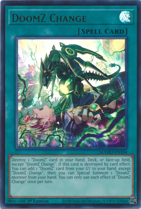 DoomZ Change - (MAMO-EN104) - Ultra Rare - Magnificent Monsters