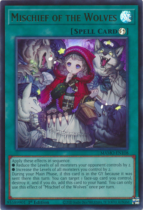 Mischief of the Wolves - (MAMO-EN108) - Ultra Rare - Magnificent Monsters