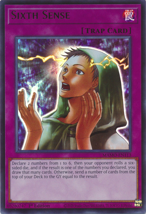 Sixth Sense - (MAMO-EN113) - Ultra Rare - Magnificent Monsters