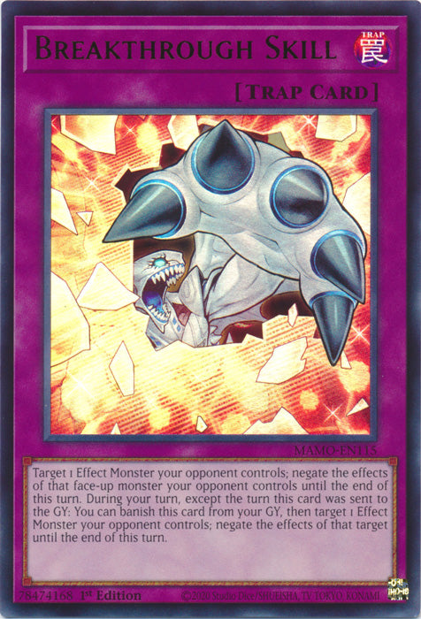 Breakthrough Skill - (MAMO-EN115) - Ultra Rare - Magnificent Monsters
