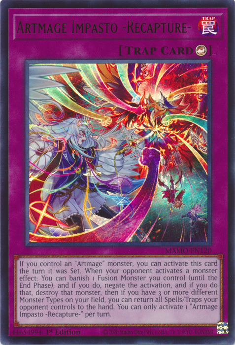 Artmage Impasto -Recapture- - (MAMO-EN120) - Ultra Rare - Magnificent Monsters