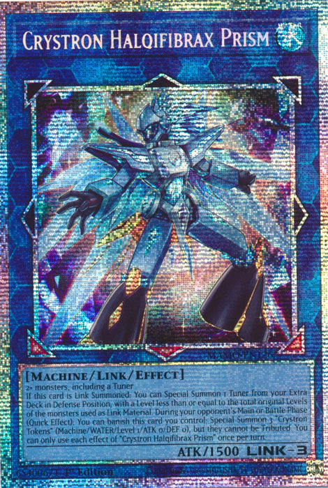 Crystron Halqifibrax Prism  - (MAMO-EN126) - Starlight Rare - Magnificent Monsters