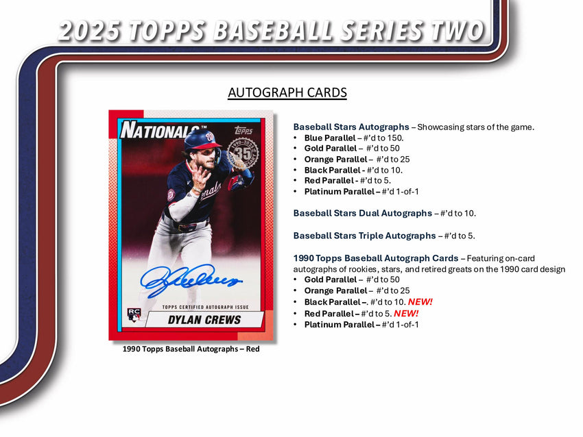 2025 Topps Series 2 Baseball Mega Box