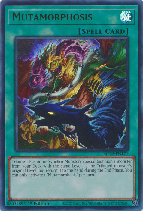 Mutamorphosis - MP25-EN171 - Ultra Rare 1st Edition